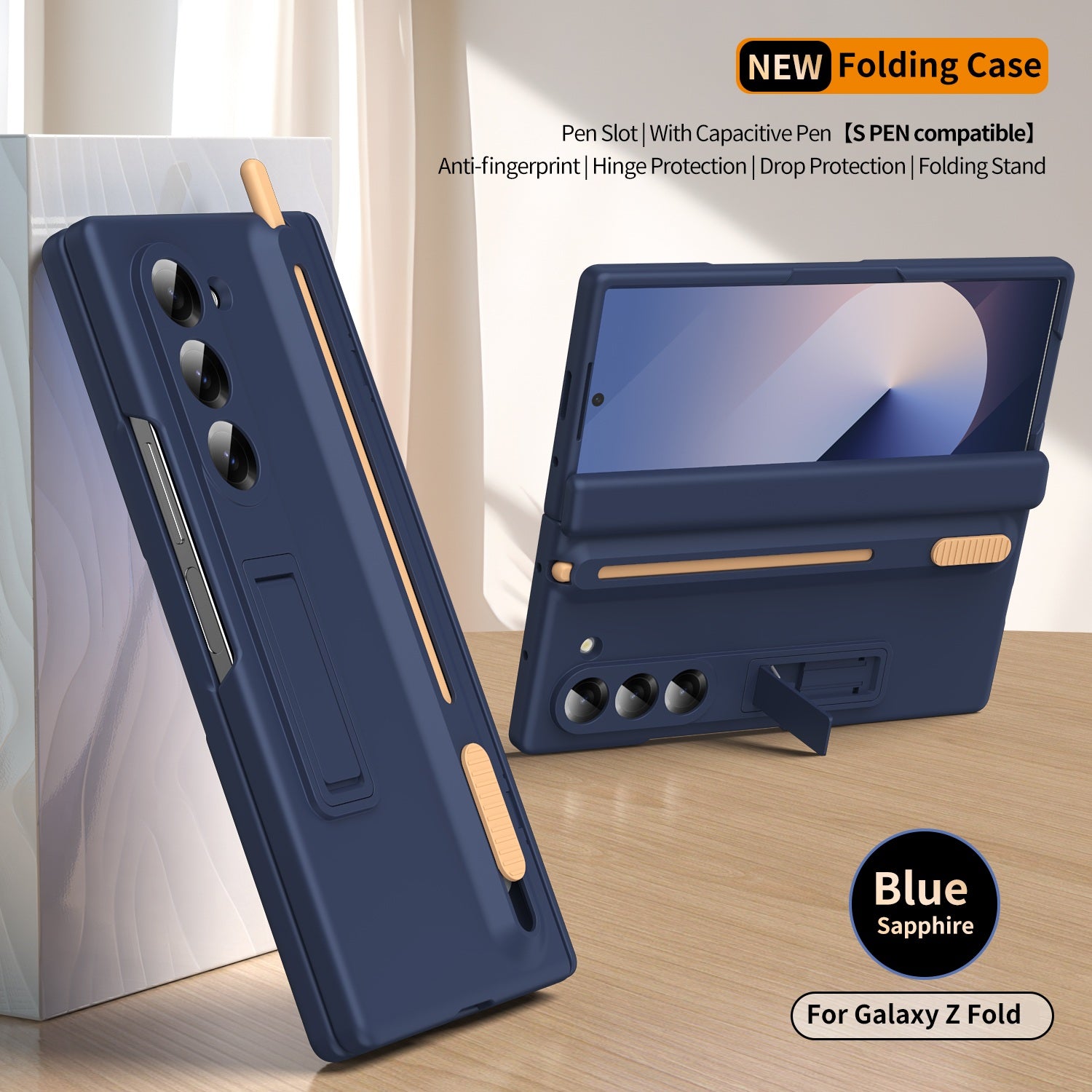 Capa Protetora Premium com Spen para Samsung Galaxy Z Fold7