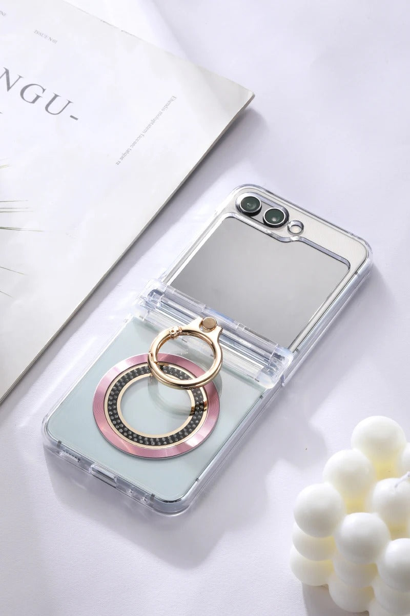 Capa Protetora Magsafe com Anel Para Samsung Galaxy ZFlip 5