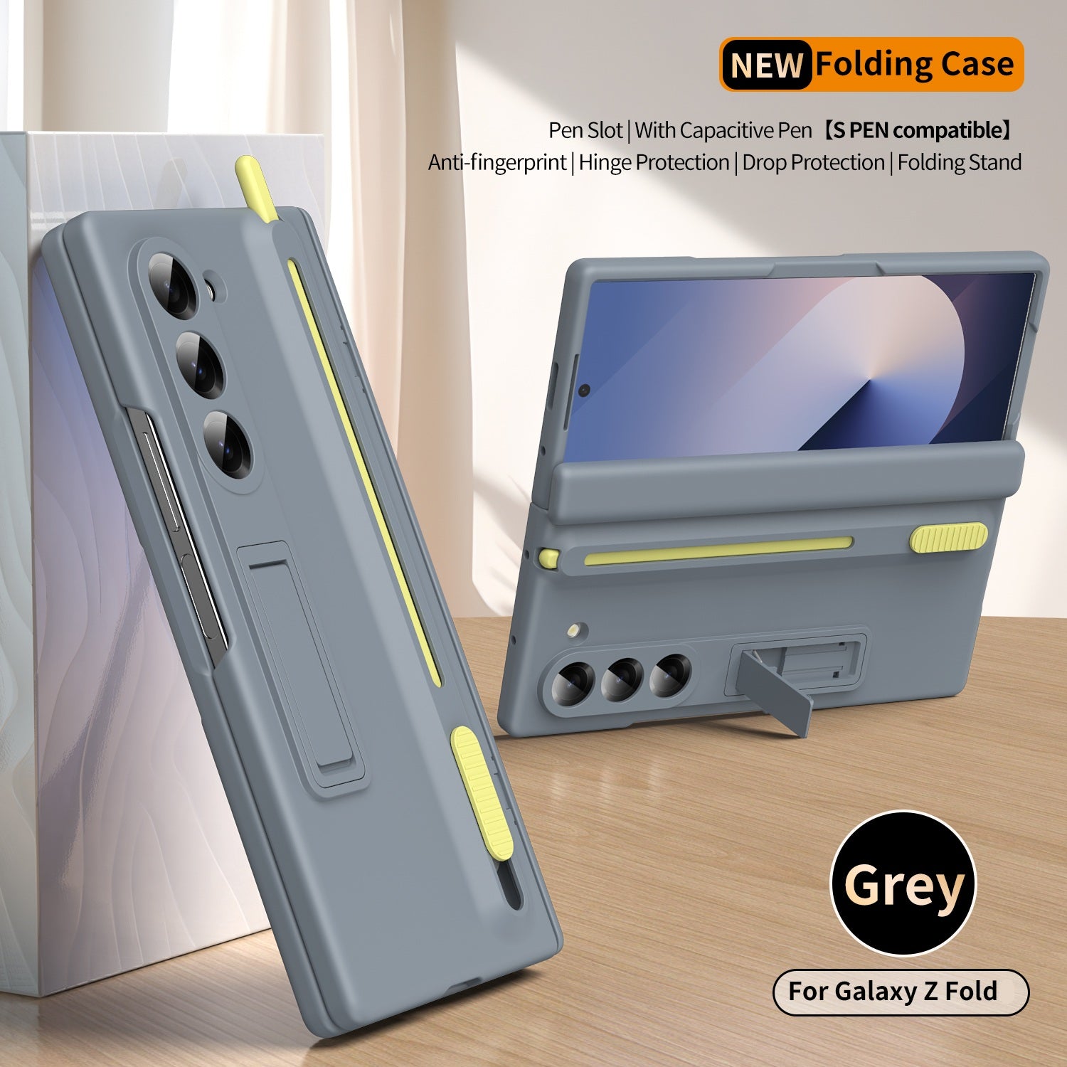 Capa Protetora Premium com Spen para Samsung Galaxy Z Fold7