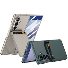 Capa ZFold 7 Magnética com Porta-Cartão Removível Suporte