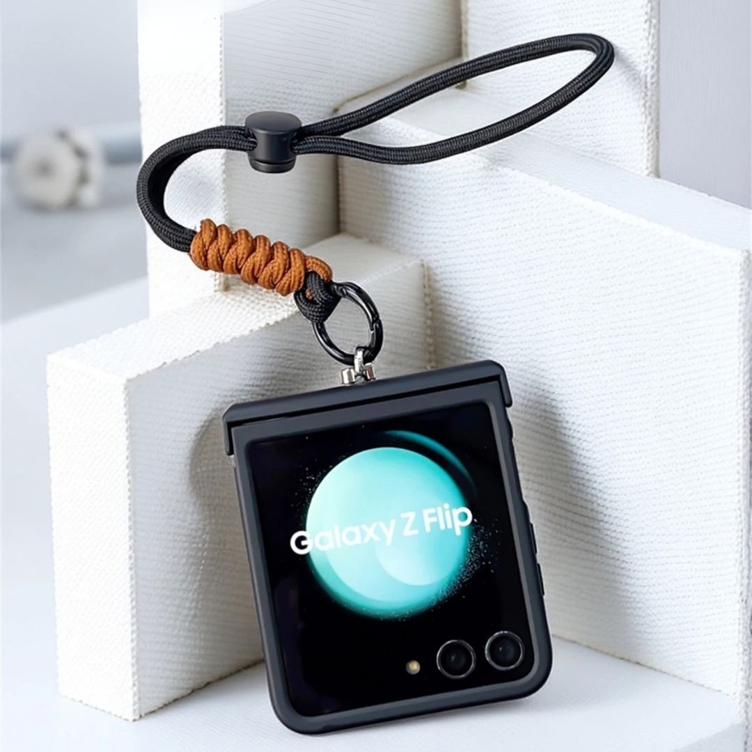 Capa Protetora com Cordão Para Samsung Galaxy Z Flip7