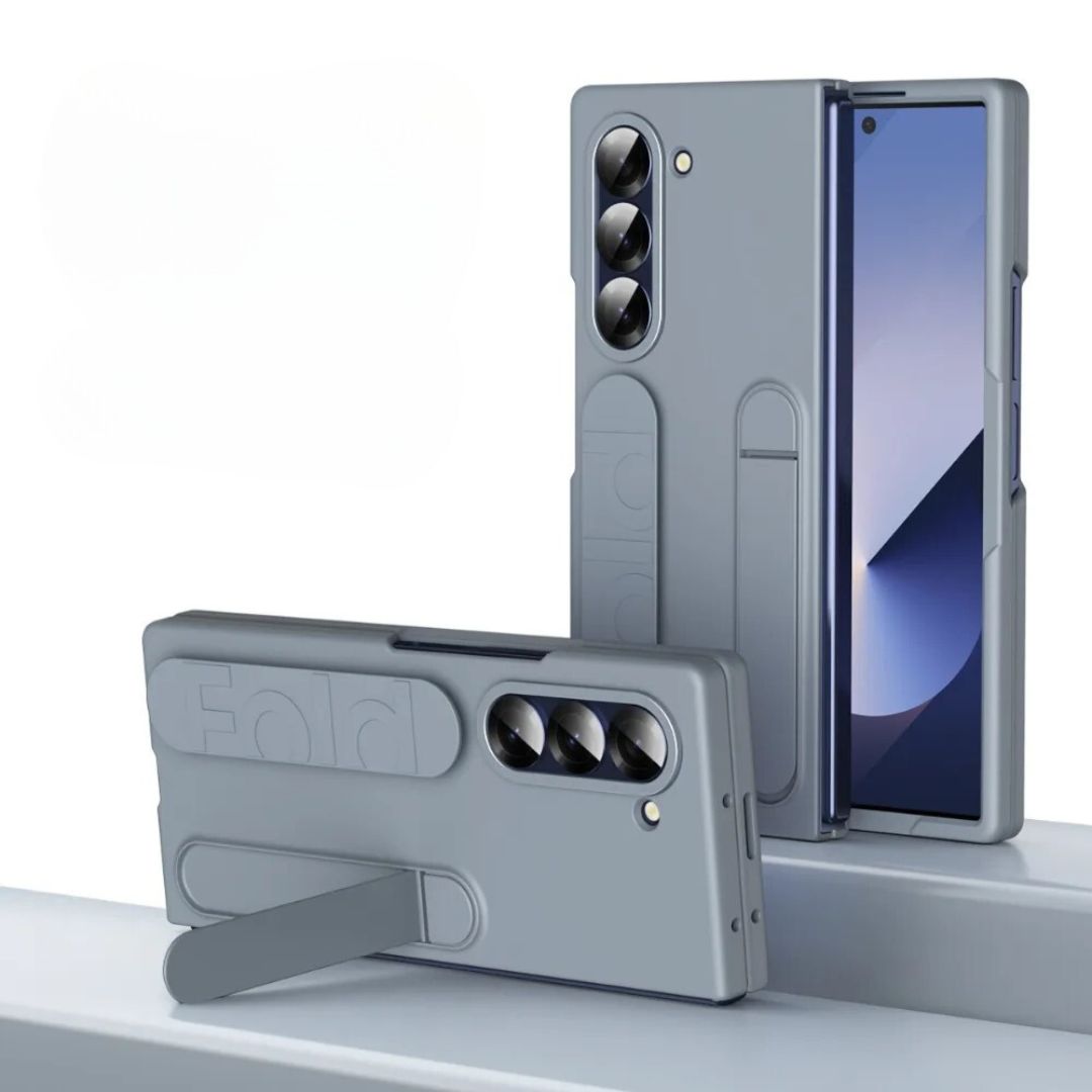 Capa Protetora para Samsung Zfold 6 com Alça e Suporte Mesa