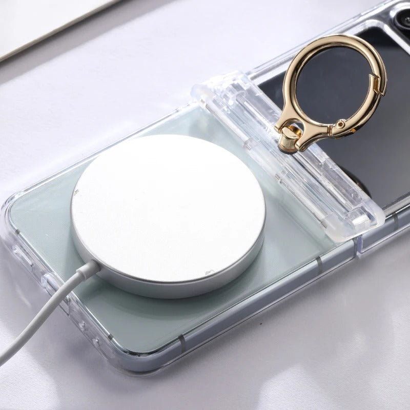 Capa Protetora Magsafe com Anel Para Samsung Galaxy ZFlip 6