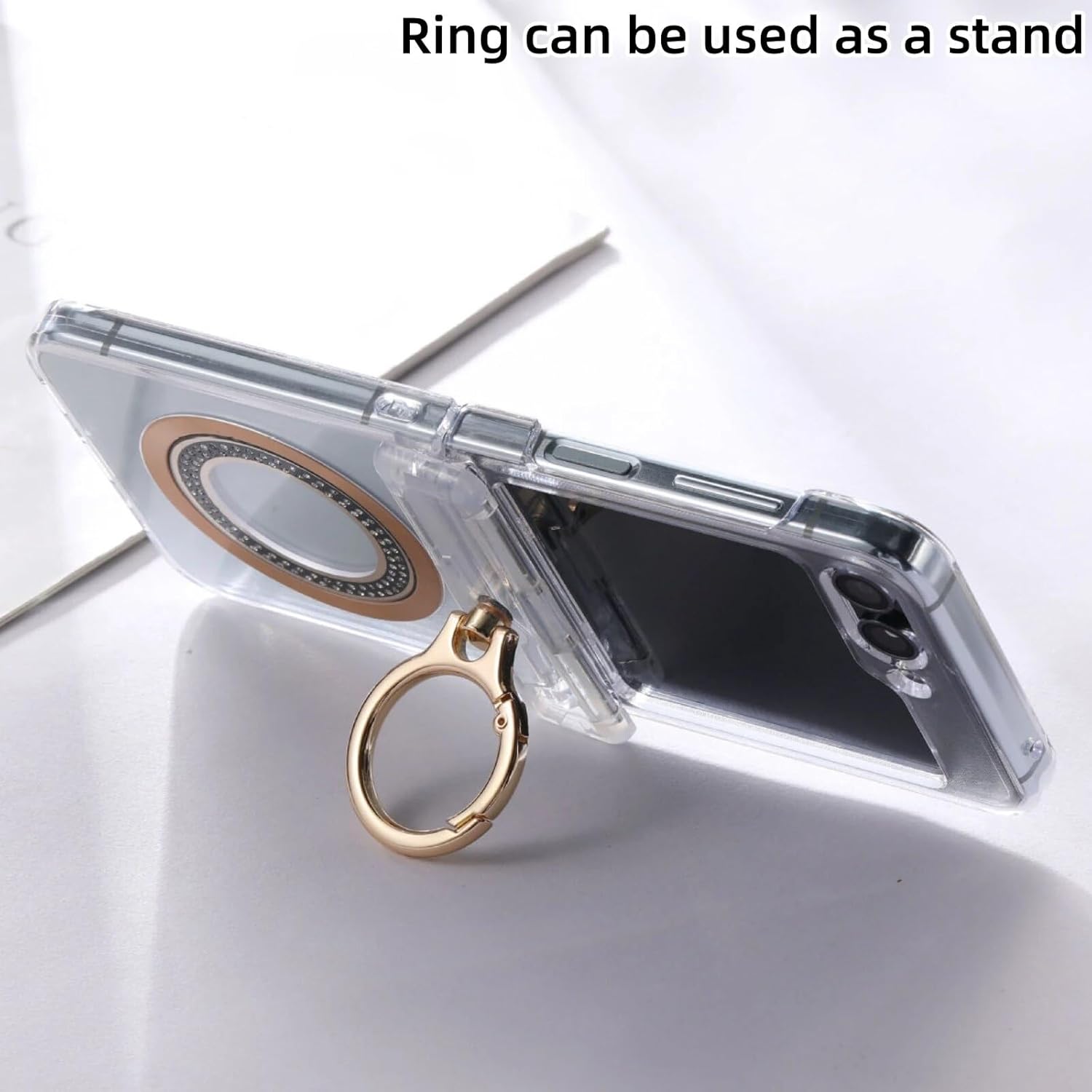 Capa Protetora Magsafe com Anel Para Samsung Galaxy ZFlip 5