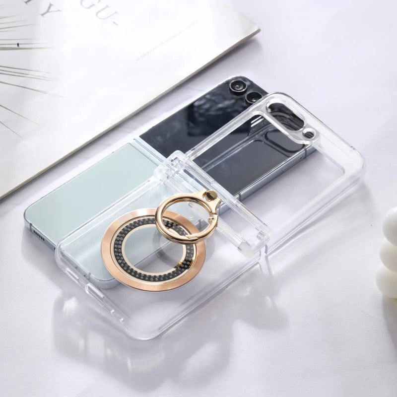 Capa Protetora Magsafe com Anel Para Samsung Galaxy ZFlip 5