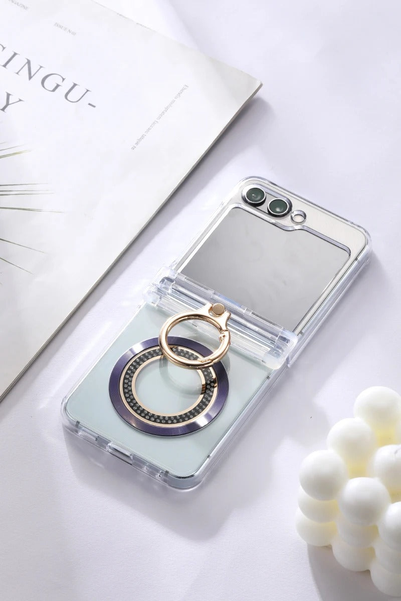 Capa Protetora Magsafe com Anel Para Samsung Galaxy ZFlip 5