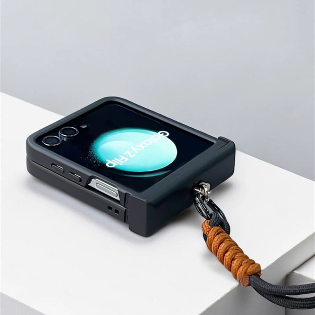 Capa Protetora com Cordão Para Samsung Galaxy Z Flip7