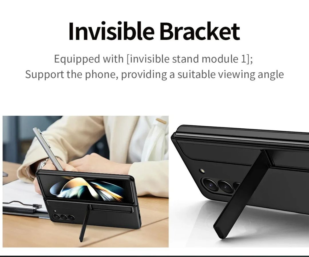 Capa Protetora para Samsung Zfold 7 com Spen e Suporte Mesa